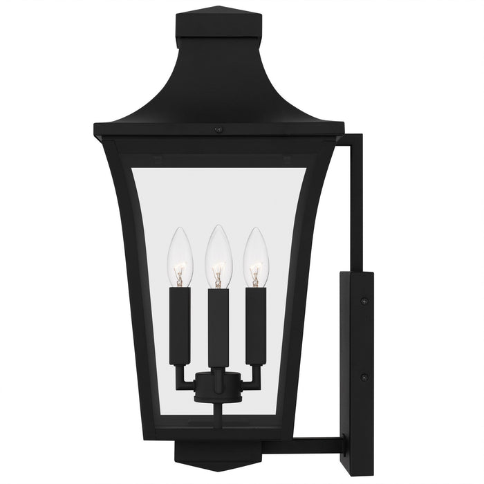 Quoizel - QTN8410EK - Four Light Outdoor Wall Lantern - Quentin - Earth Black