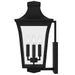 Quoizel - QTN8410EK - Four Light Outdoor Wall Lantern - Quentin - Earth Black