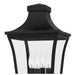 Quoizel - QTN9010EK - Four Light Outdoor Post Lantern - Quentin - Earth Black