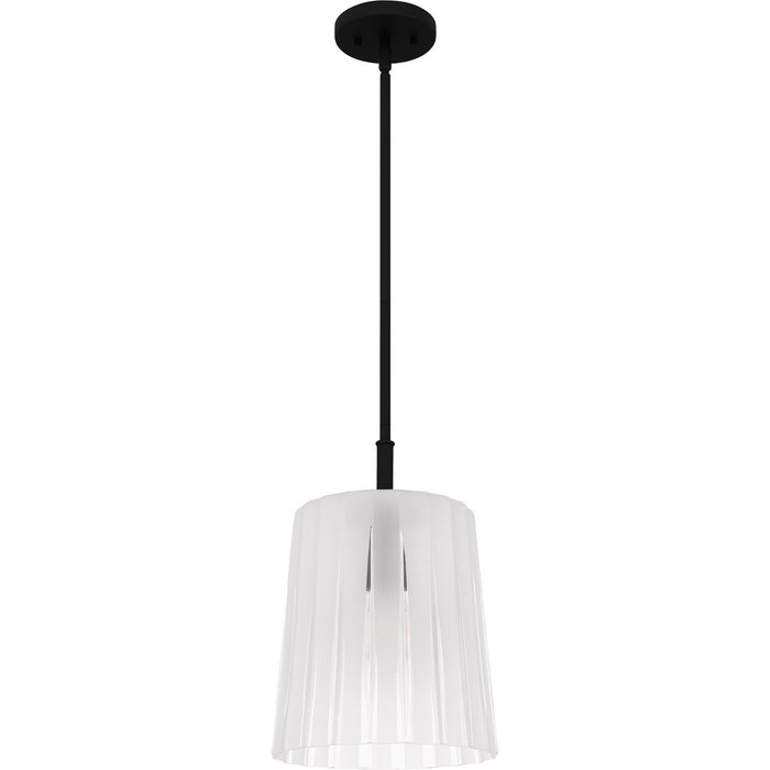 Quoizel - RAY1510MBK - One Light Mini Pendant - Gray - Matte Black