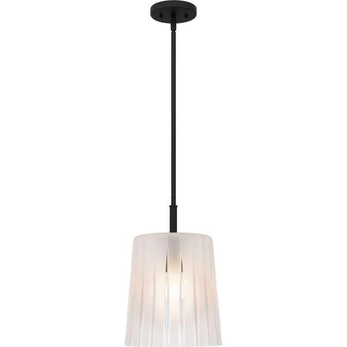Quoizel - RAY1510MBK - One Light Mini Pendant - Gray - Matte Black