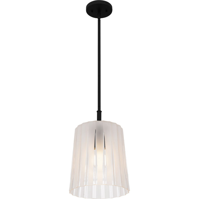 Quoizel - RAY1510MBK - One Light Mini Pendant - Gray - Matte Black