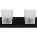 Quoizel - RAY8616MBK - Two Light Bath - Gray - Matte Black