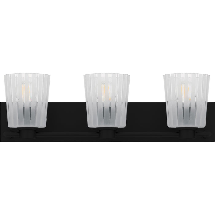 Quoizel - RAY8624MBK - Three Light Bath - Gray - Matte Black
