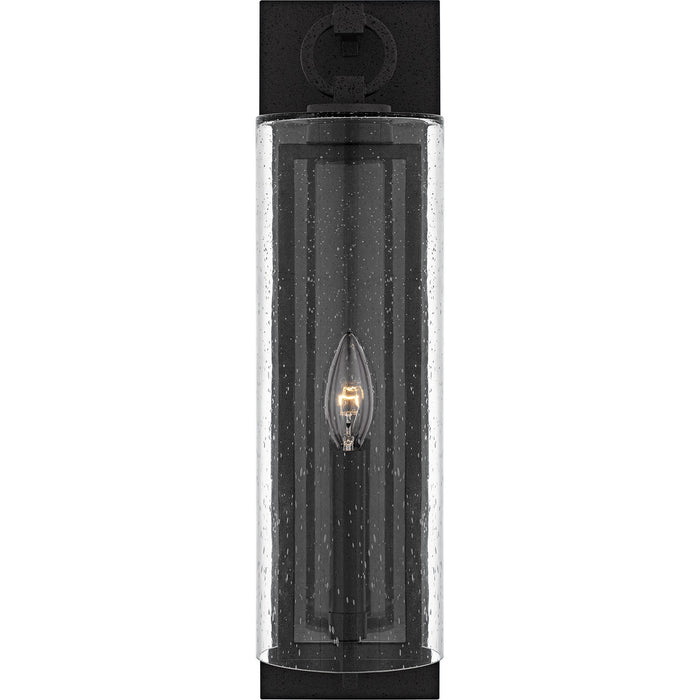 Quoizel - RDN8405SBK - One Light Outdoor Wall Lantern - Redan - Stone Black