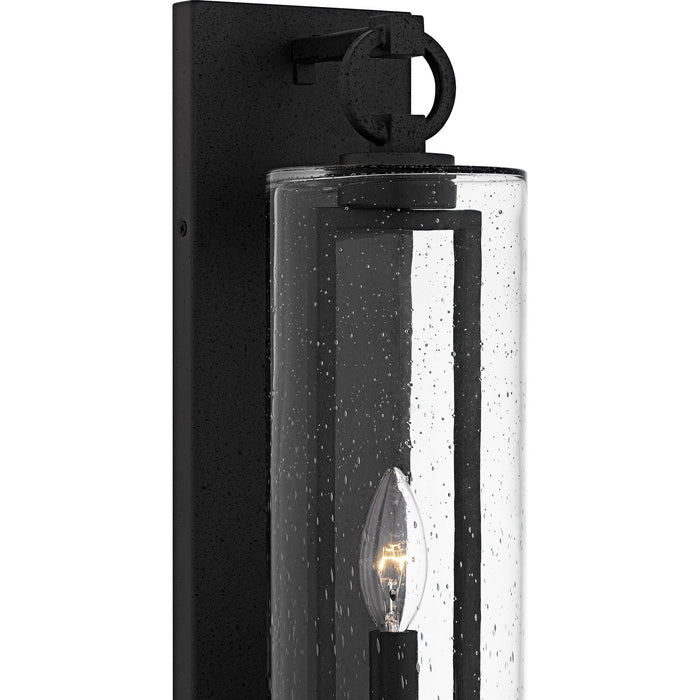 Quoizel - RDN8405SBK - One Light Outdoor Wall Lantern - Redan - Stone Black