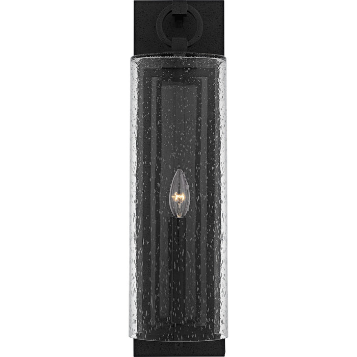 Quoizel - RDN8406SBK - One Light Outdoor Wall Lantern - Redan - Stone Black