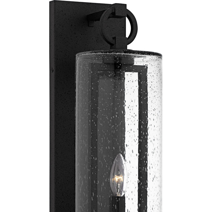 Quoizel - RDN8406SBK - One Light Outdoor Wall Lantern - Redan - Stone Black