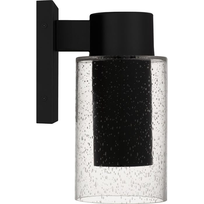 Quoizel - SAW8004MBK - LED Outdoor Wall Lantern - Sawyer - Matte Black