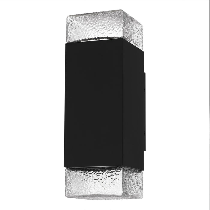 Quoizel - SAX8405MBK - LED Outdoor Wall Lantern - Saxton - Matte Black