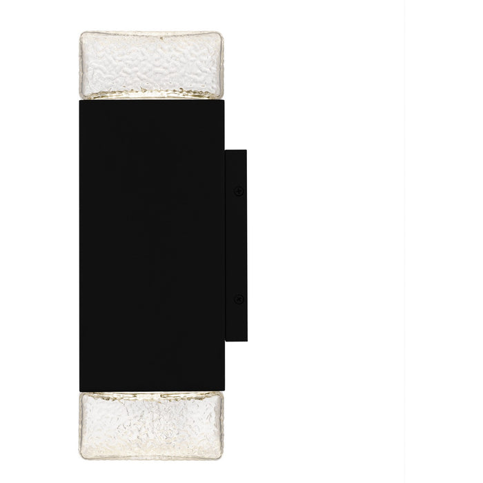 Quoizel - SAX8405MBK - LED Outdoor Wall Lantern - Saxton - Matte Black