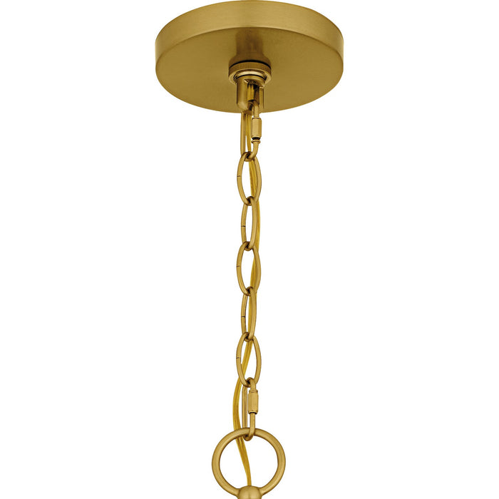 Quoizel - SHA5032BRG - Six Light Chandelier - Shea - Brushed Gold