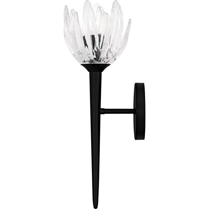 Quoizel - SHA8806MBK - One Light Wall Sconce - Shea - Matte Black
