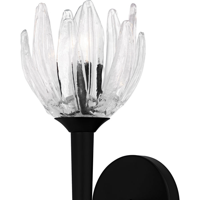 Quoizel - SHA8806MBK - One Light Wall Sconce - Shea - Matte Black