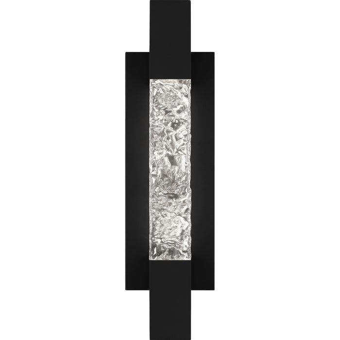 Quoizel - SOL8404MBK - LED Outdoor Wall Lantern - Solace - Matte Black