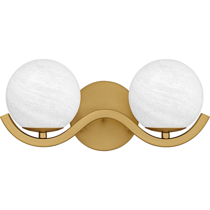 Quoizel - SRI8615AB - Two Light Bath - Spherical - Aged Brass