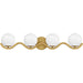 Quoizel - SRI8631AB - Four Light Bath - Spherical - Aged Brass