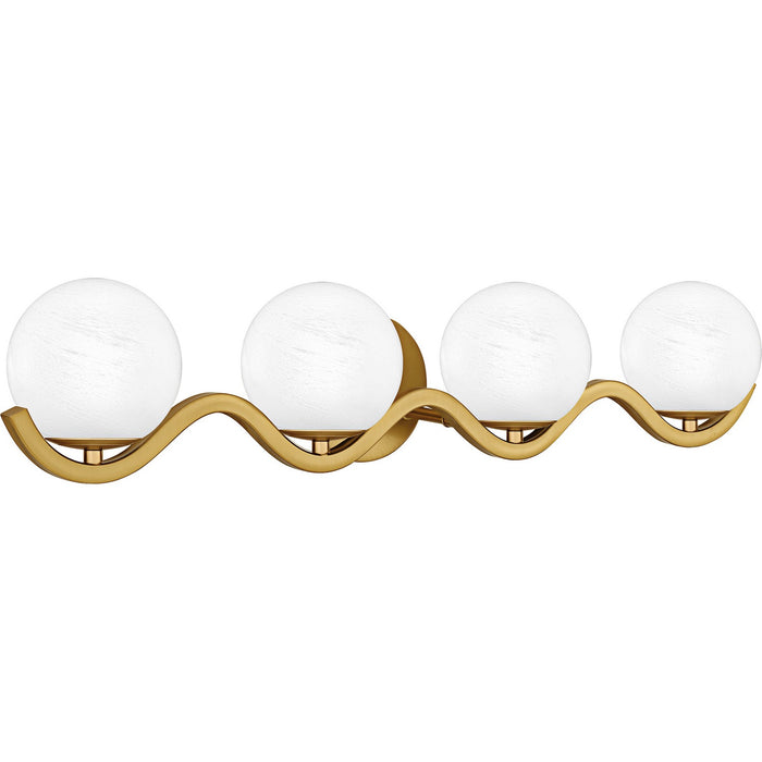 Quoizel - SRI8631AB - Four Light Bath - Spherical - Aged Brass