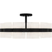 Quoizel - SWE1730MBK - Six Light Semi-Flush Mount - Sweeney - Matte Black