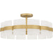 Quoizel - SWE1730SGD - Six Light Semi-Flush Mount - Sweeney - Soft Gold