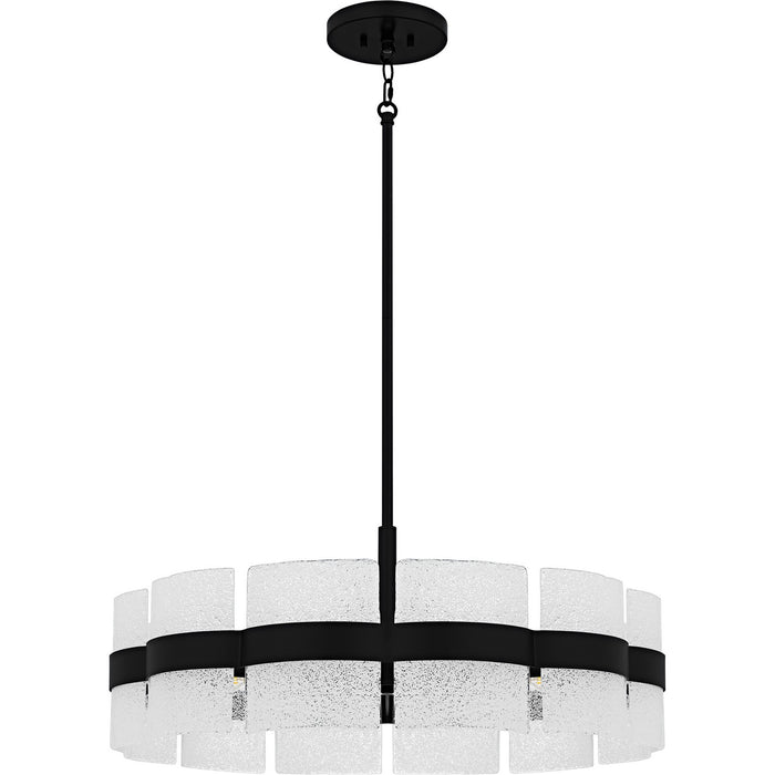Quoizel - SWE2830MBK - Six Light Pendant - Sweeney - Matte Black