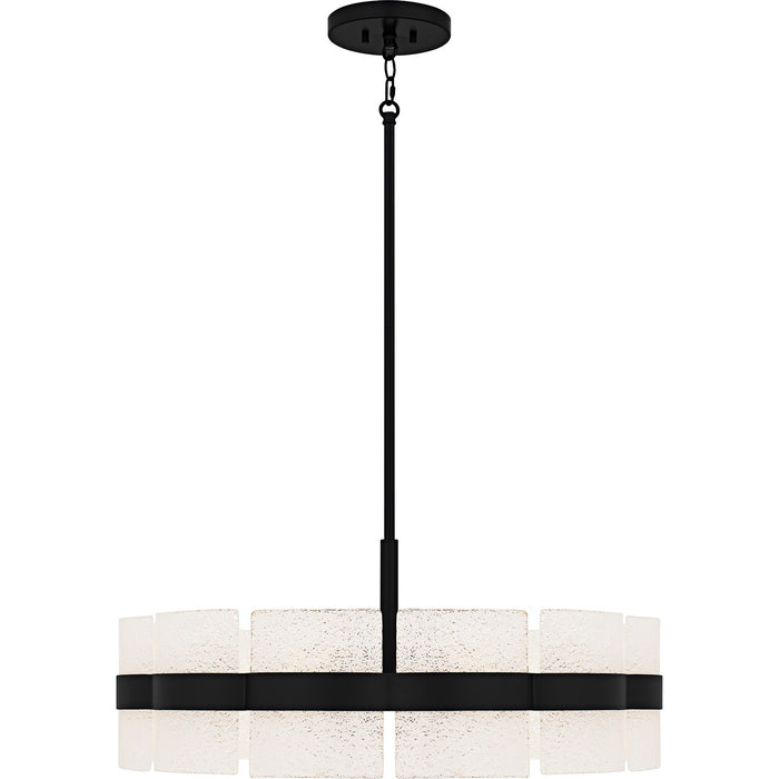 Quoizel - SWE2830MBK - Six Light Pendant - Sweeney - Matte Black