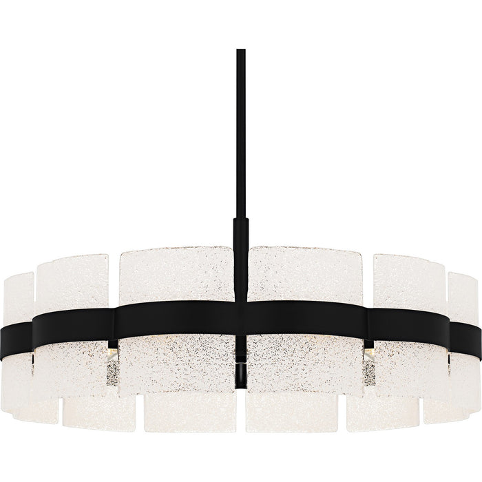 Quoizel - SWE2830MBK - Six Light Pendant - Sweeney - Matte Black