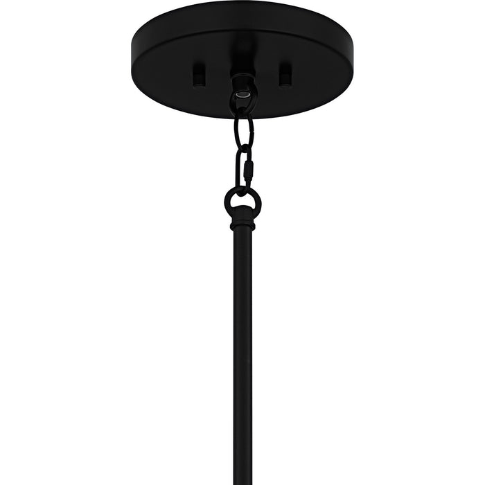 Quoizel - SWE2830MBK - Six Light Pendant - Sweeney - Matte Black