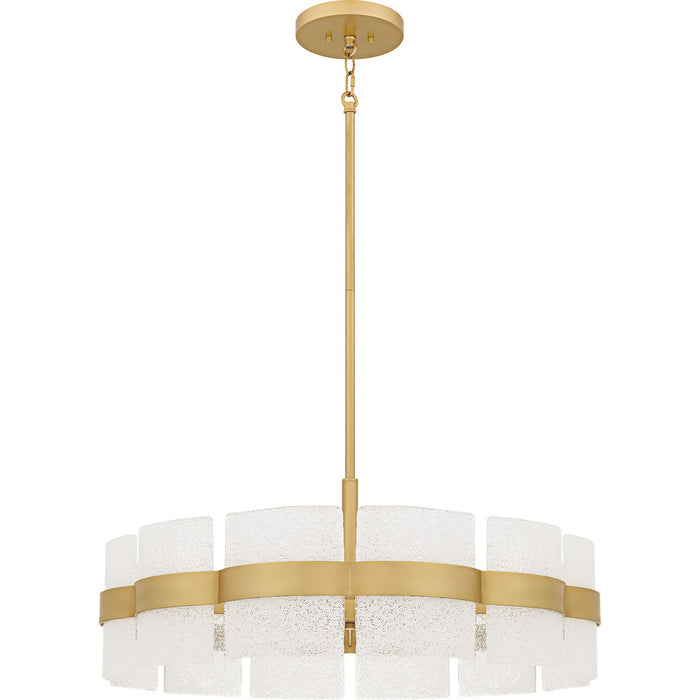 Quoizel - SWE2830SGD - Six Light Pendant - Sweeney - Soft Gold