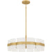 Quoizel - SWE2830SGD - Six Light Pendant - Sweeney - Soft Gold