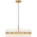 Quoizel - SWE2830SGD - Six Light Pendant - Sweeney - Soft Gold