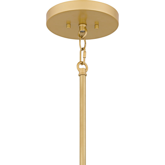 Quoizel - SWE2830SGD - Six Light Pendant - Sweeney - Soft Gold