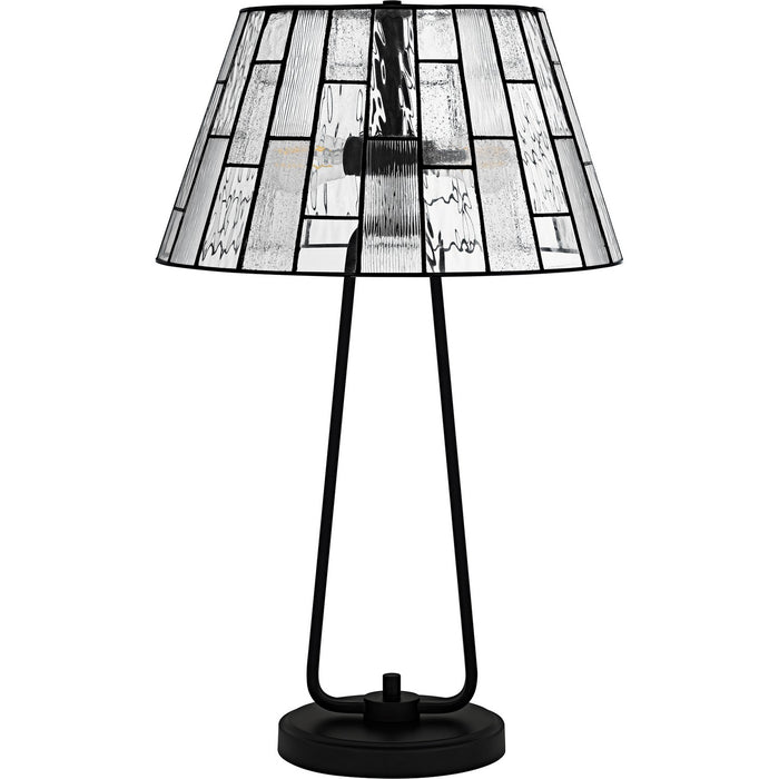 Quoizel - TF6176MBK - Four Light Table Lamp - Rainier - Matte Black
