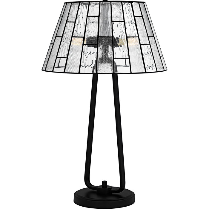 Quoizel - TF6176MBK - Four Light Table Lamp - Rainier - Matte Black