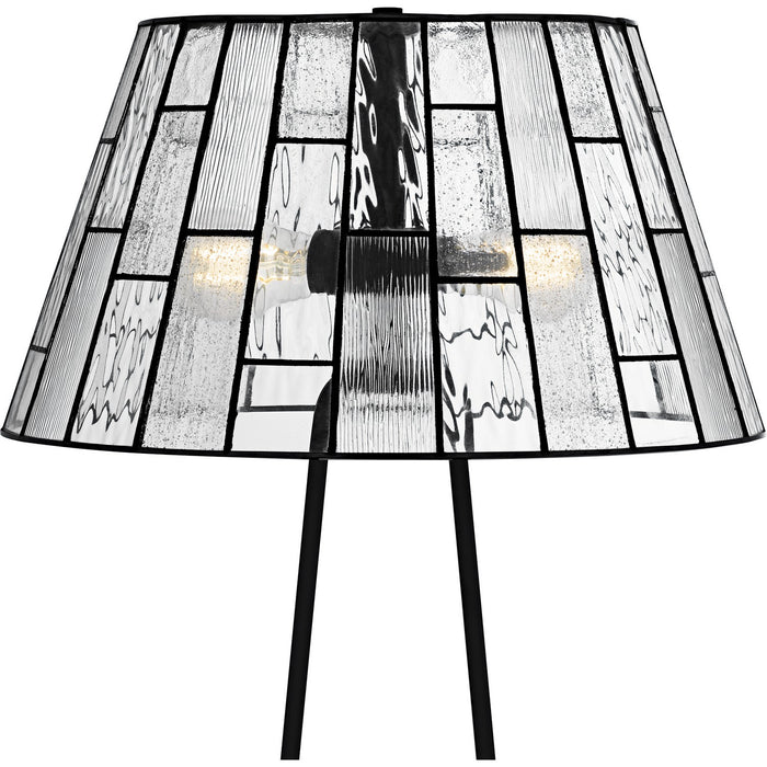Quoizel - TF6176MBK - Four Light Table Lamp - Rainier - Matte Black