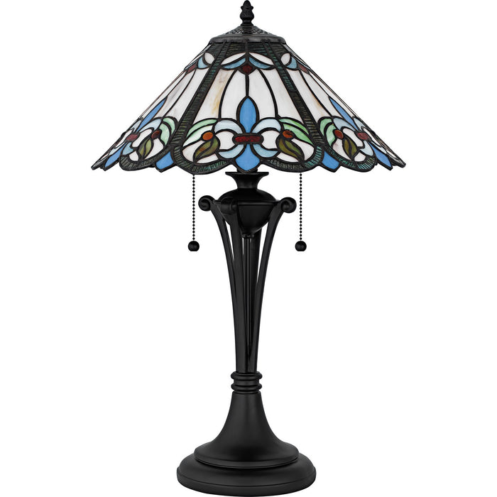 Quoizel - TF6764MBK - Two Light Table Lamp - Giles - Matte Black