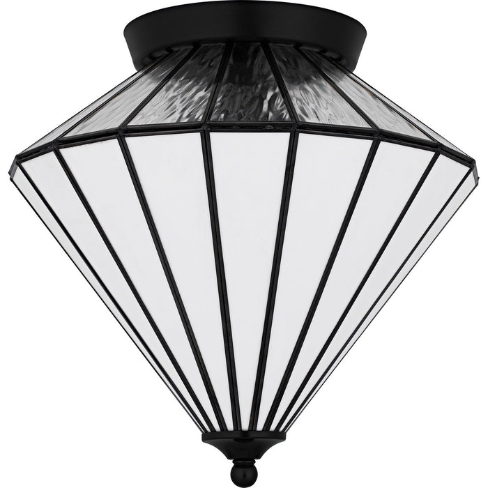 Quoizel - TF6812MBK - Three Light Flush Mount - Liam - Matte Black