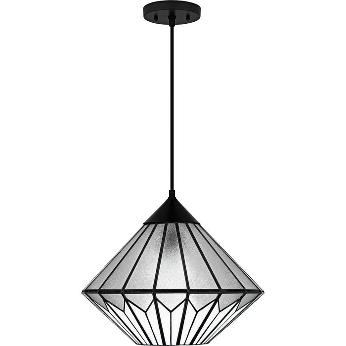 Quoizel - TF6813MBK - One Light Pendant - Olivier - Matte Black