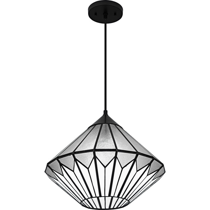 Quoizel - TF6813MBK - One Light Pendant - Olivier - Matte Black