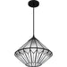 Quoizel - TF6813MBK - One Light Pendant - Olivier - Matte Black