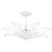 Quoizel - TLH1722SW - Three Light Semi-Flush Mount - Tallulah - Sand White