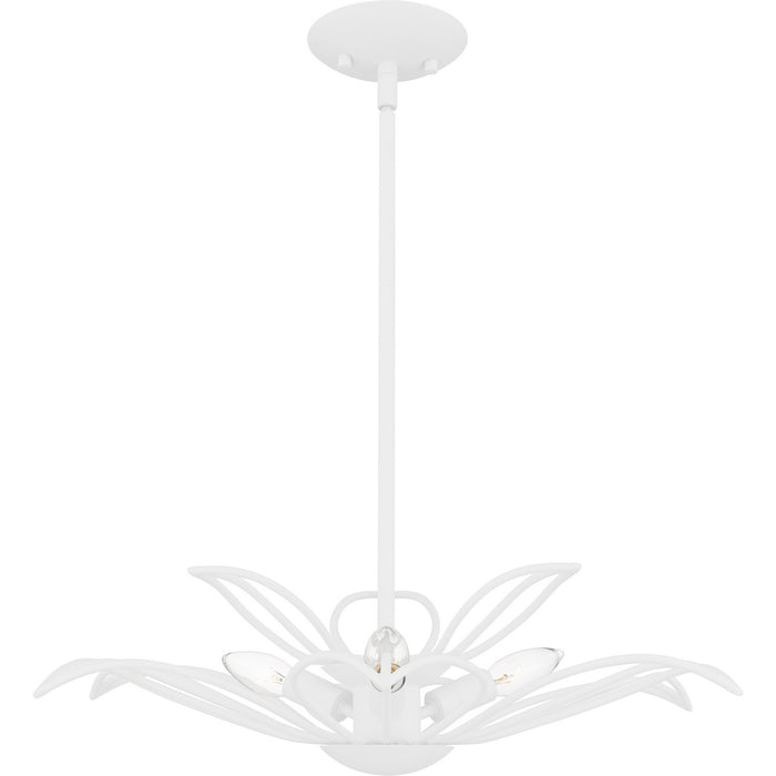 Quoizel - TLH2822SW - Three Light Pendant - Tallulah - Sand White
