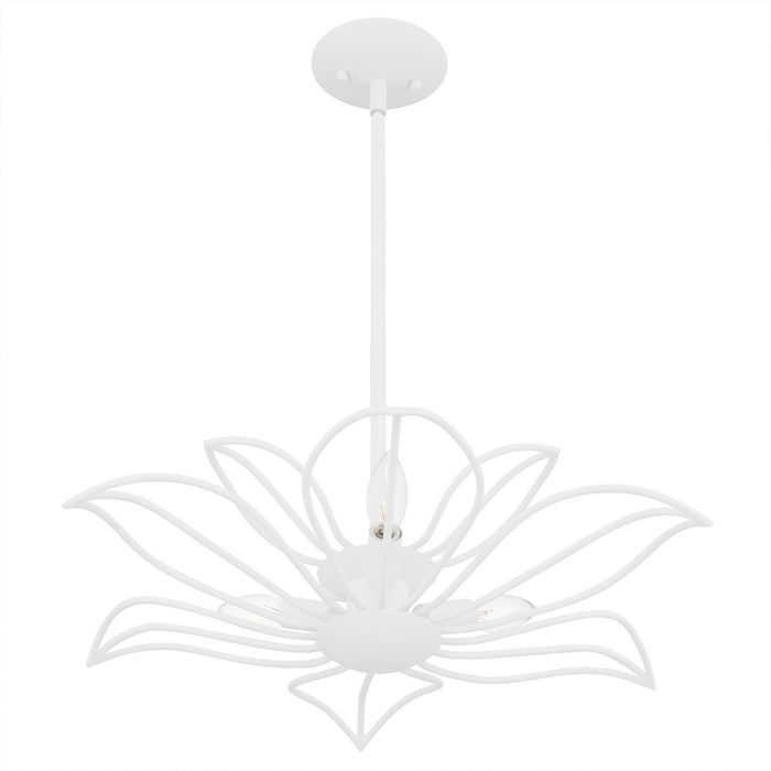 Quoizel - TLH2822SW - Three Light Pendant - Tallulah - Sand White