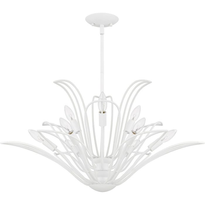 Quoizel - TLH5032SW - Nine Light Chandelier - Tallulah - Sand White