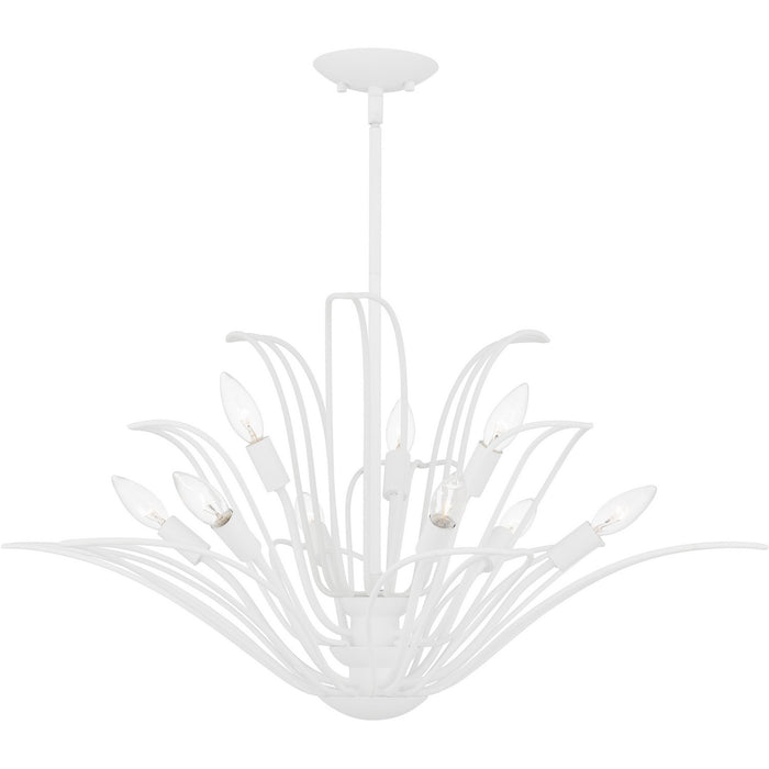 Quoizel - TLH5032SW - Nine Light Chandelier - Tallulah - Sand White