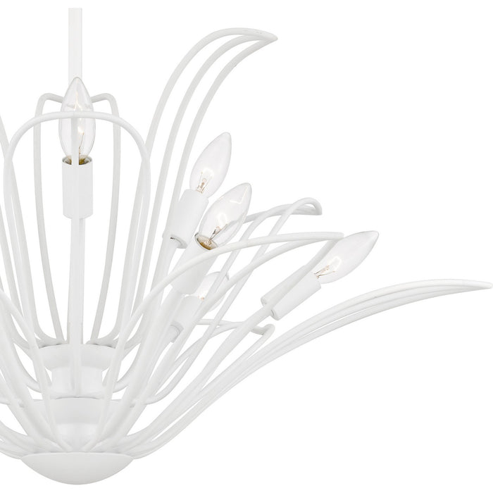 Quoizel - TLH5032SW - Nine Light Chandelier - Tallulah - Sand White