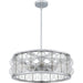 Quoizel - TRK2823C - Five Light Pendant - Terrarock - Polished Chrome
