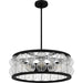 Quoizel - TRK2823MBK - Five Light Pendant - Terrarock - Matte Black