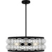 Quoizel - TRK2823MBK - Five Light Pendant - Terrarock - Matte Black