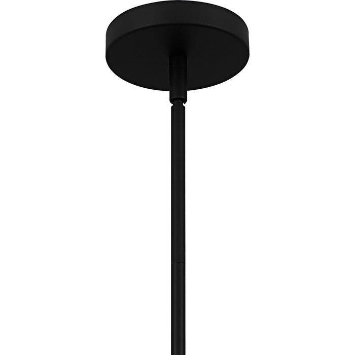 Quoizel - TRK2823MBK - Five Light Pendant - Terrarock - Matte Black